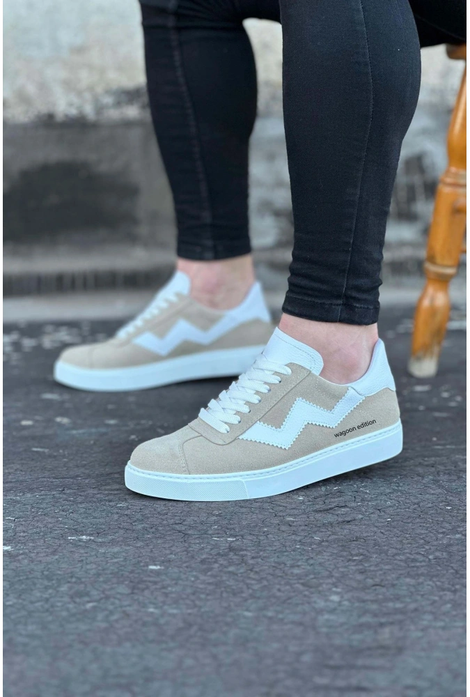 Shoecide Wg160 Bej Erkek Casual Ayakkabı