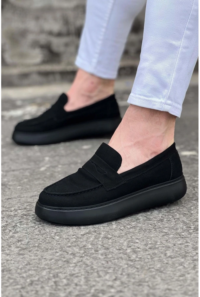 Shoecide Wg161 Kömür Süet Erkek Casual Ayakkabı