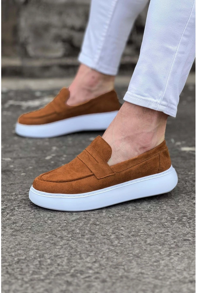 Shoecide Wg161 Taba Süet Erkek Casual Ayakkabı