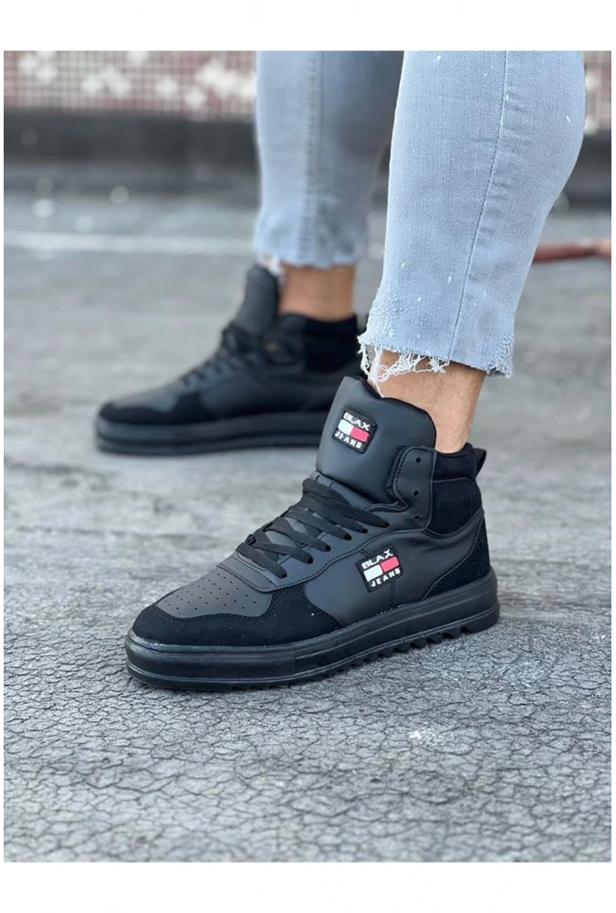 Shoecide Wg220 Kömür Erkek Yarım Bilek Bot