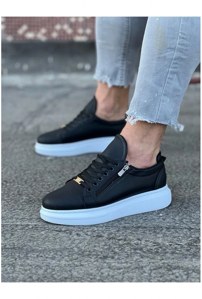 Shoecide Wg504 Siyah Erkek Günlük Ayakkabı