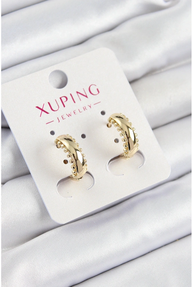 Shoecide Xuping Çit Halka Model Gold Renk Kadın Küpe