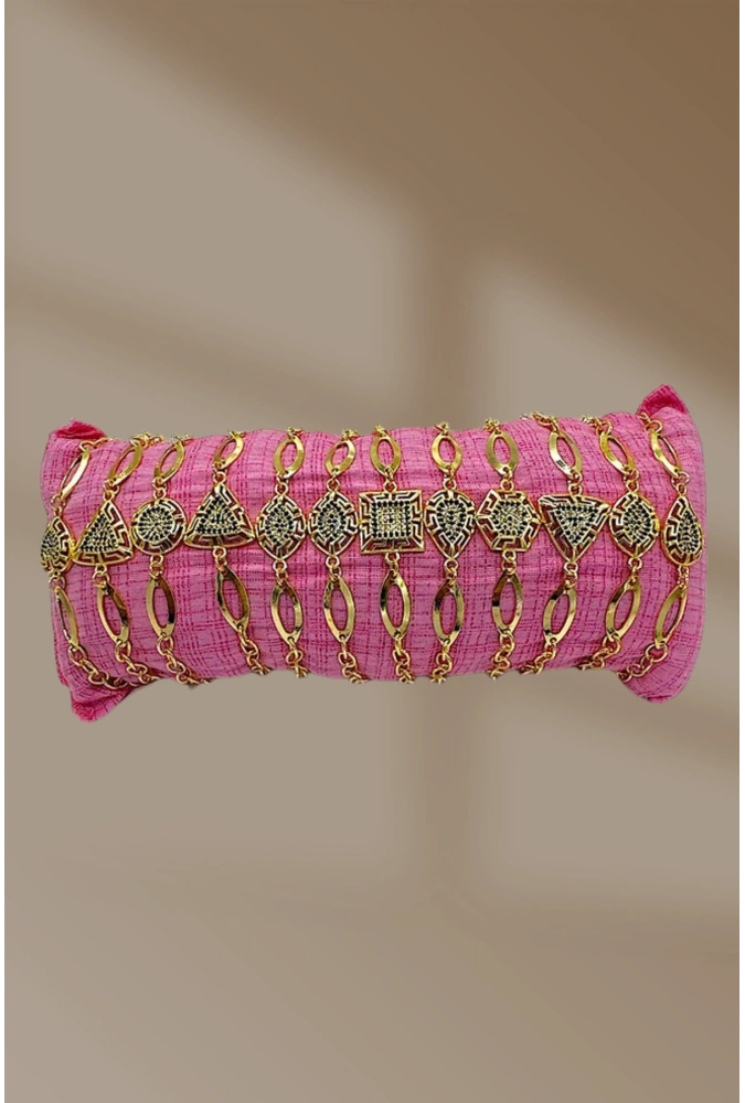 Zirkon Taşlı Zincir Bileklik (24 Adet) ( Adet Fiyatı 40 TL)