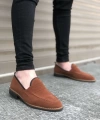 Shoecide Bbo0009 Süet Corcik Taba Klasik Erkek Ayakkabısı