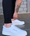 Shoecide Bbo0104 Bağcıklı Beyaz Cilt Deri Spor Klasik Erkek Ayakkabı