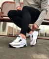 Shoecide Wg204 Beyaz Siyah Erkek Spor Ayakkabı