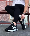 Shoecide Wg204 Siyah Beyaz Erkek Spor Ayakkabı