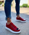 Shoecide Shch251 Cbt Mirror Kadın Ayakkabı Kırmızı