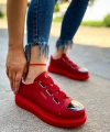 Shoecide Shch251 Crt Mirror Kadın Ayakkabı Kırmızı