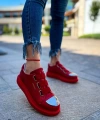 Shoecide Shch251 Crt Mirror Kadın Ayakkabı Kırmızı