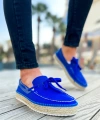 Shoecide Shch311 Espadril Erkek Ayakkabı Mavı