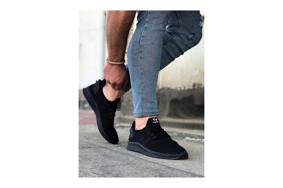 Shoecide Wg101 Kömür Erkek Spor Ayakkabı