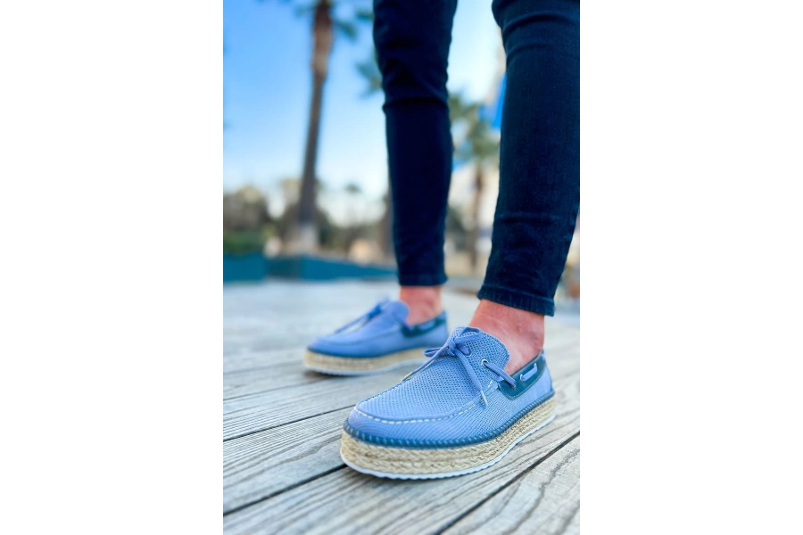 Shoecide Shch311 Espadril Erkek Ayakkabı Antrasıt