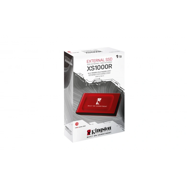 1TB KINGSTON USB3.2 GEN2 SXS1000R/1000GA BOC 1050/1000MB/s KIRMIZI