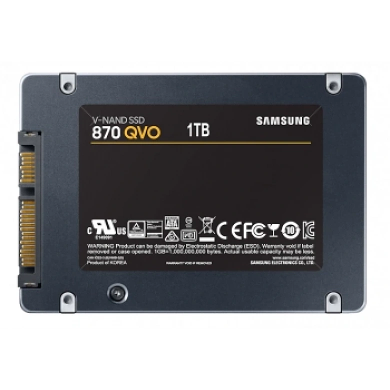 1TB SAMSUNG 870 560/530MB/s QVO MZ-77Q1T0BW SSD (Resmi Distribütör Garantili)