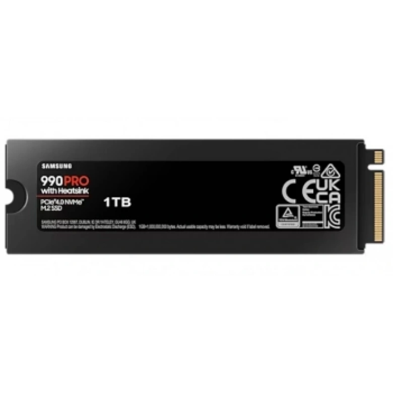 1TB SAMSUNG 990 PRO M.2 SOĞUTUCULU NVMe 7450/6900MB/s MZ-V9P1T0CW (Resmi Distribütör Garantili)