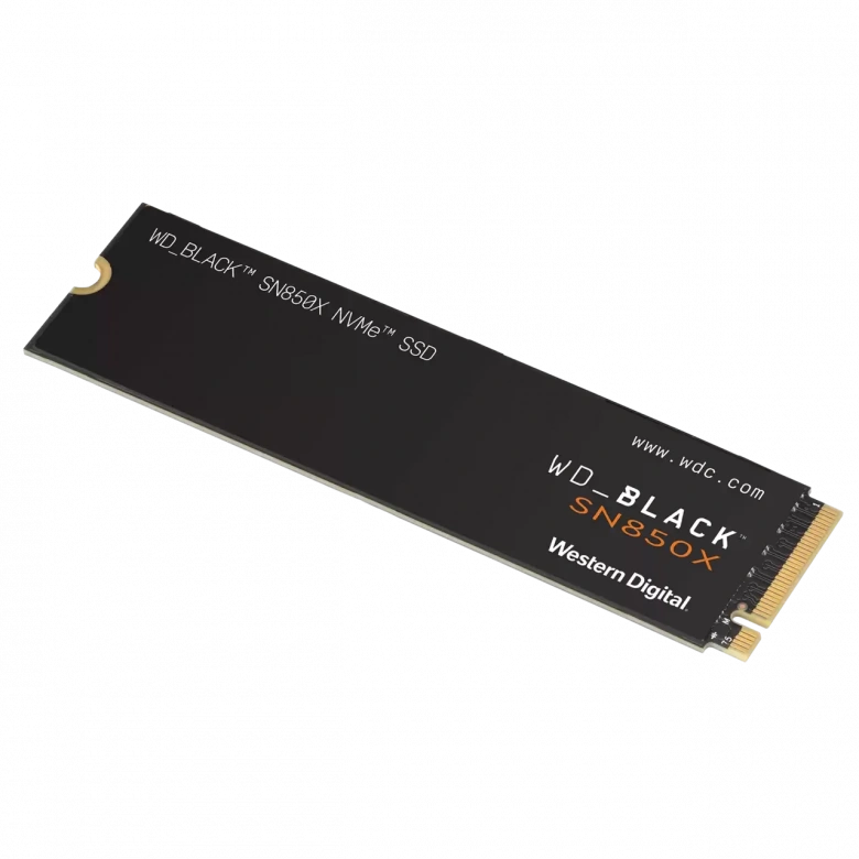 1TB WD BLACK SN850X M.2 NVMe 7300/6300MB/s WDS100T2X0E SSD