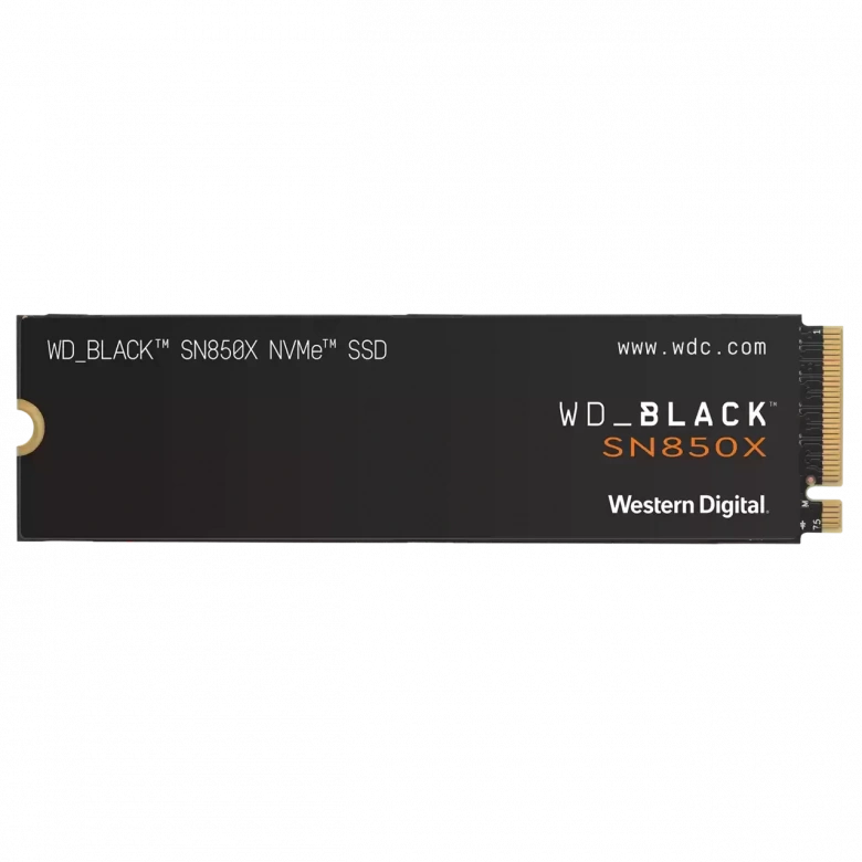 1TB WD BLACK SN850X M.2 NVMe 7300/6300MB/s WDS100T2X0E SSD
