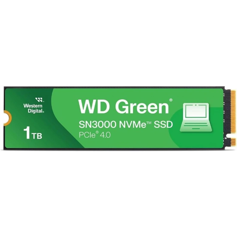 1TB WD GREEN M.2 NVMe SN3000 5000/4200MB/s WDS100T4G0E GEN4 SSD