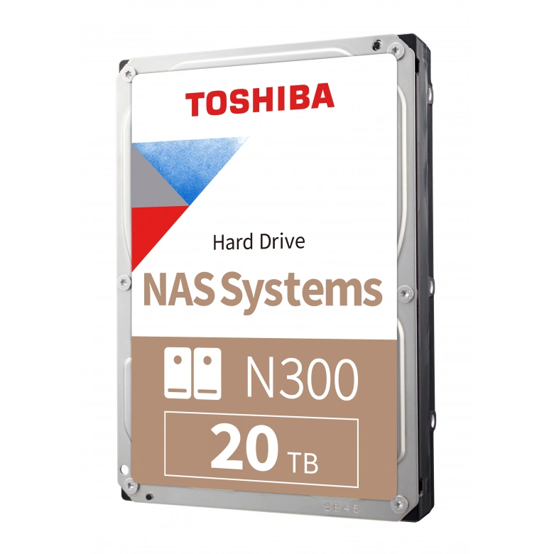 20TB TOSHIBA N300 7200RPM SATA 512MB HDWG62AUSZVA