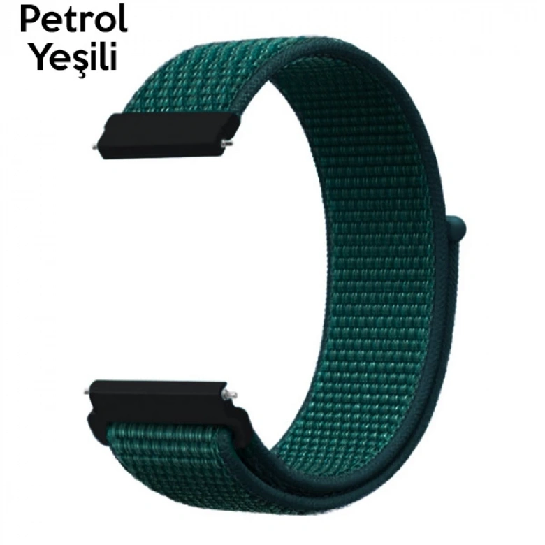 22MM Gear S3 Watch 4 -Gt2 GT2E 46MM Kayış Kordon Lylon Loop