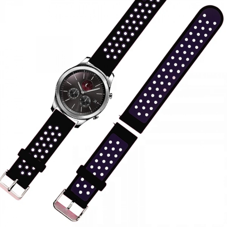 Ally 22MM  Kayış Kordon Metal Kopça Soft Silikon