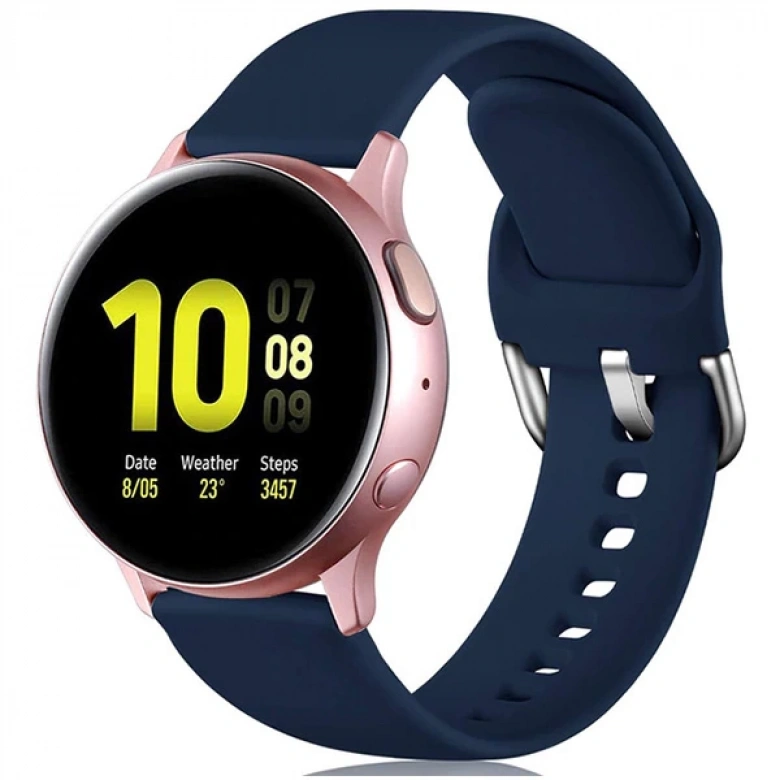 22MM Gear S3 Watch  4 -GT2 GT2E 46MM Kayış Kordon Silikon