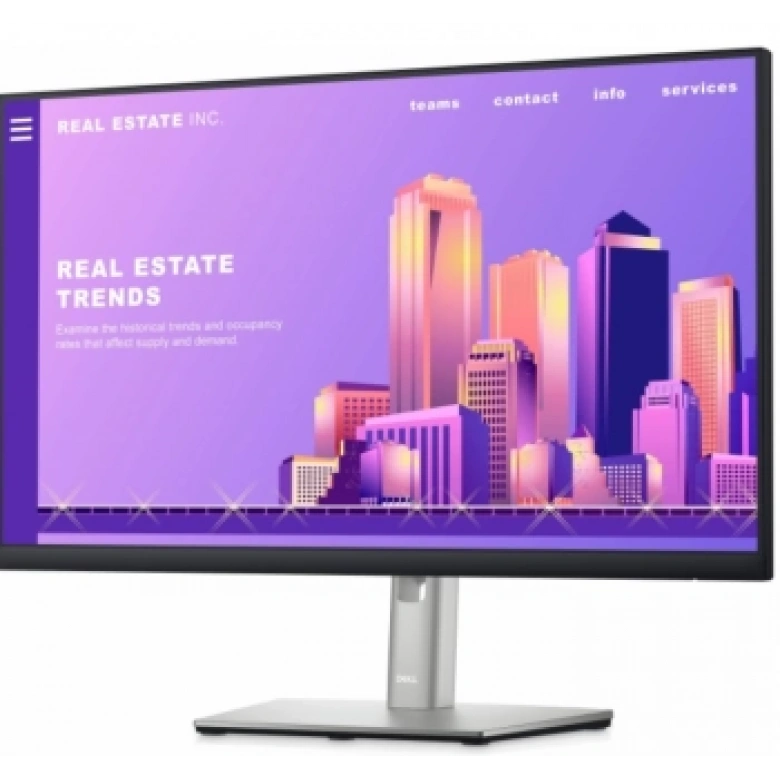 23.8 DELL P2422H FHD IPS 5MS HDMI VGA DP PIVOT