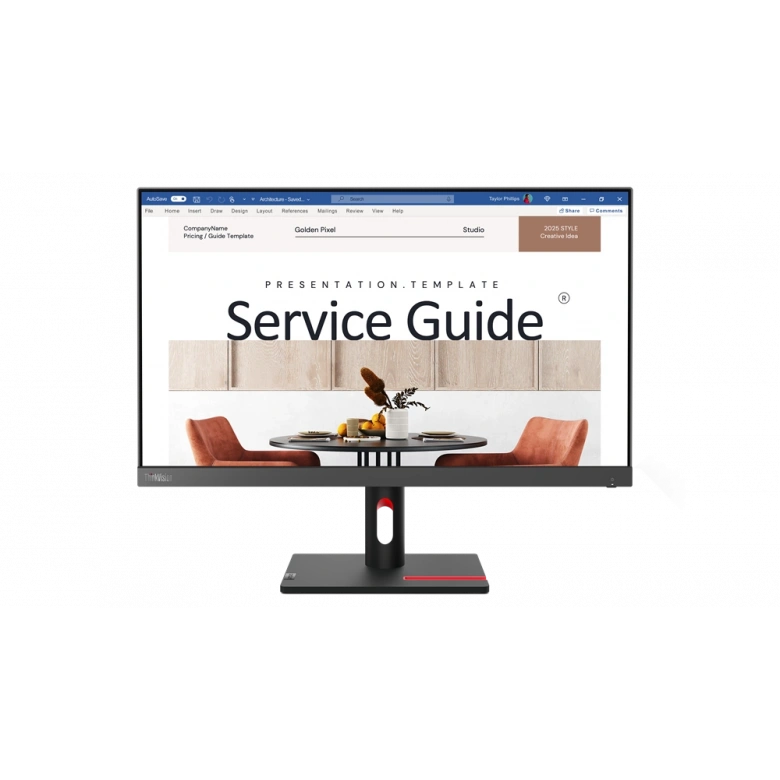 23.8 LENOVO S24i-30 63DEKAT3TK IPS 4MS 100HZ HDMI+VGA VESA