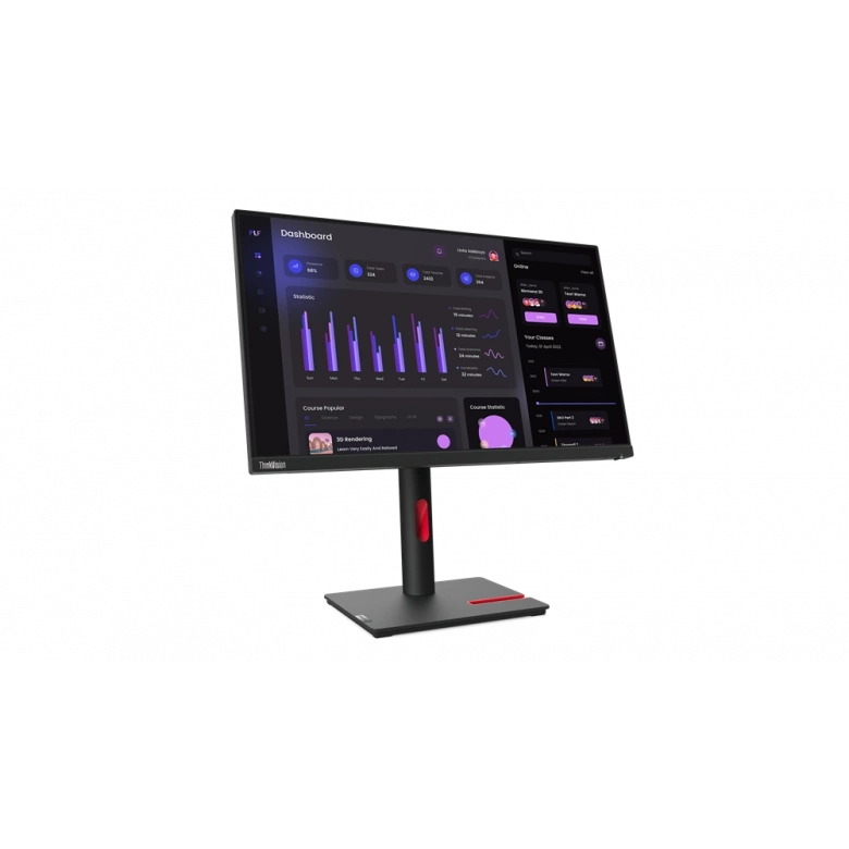 23.8 LENOVO T24i-30 63CFMATXTK IPS FHD 4MS 60HZ HDMI+DP+VGA VESA PİVOT