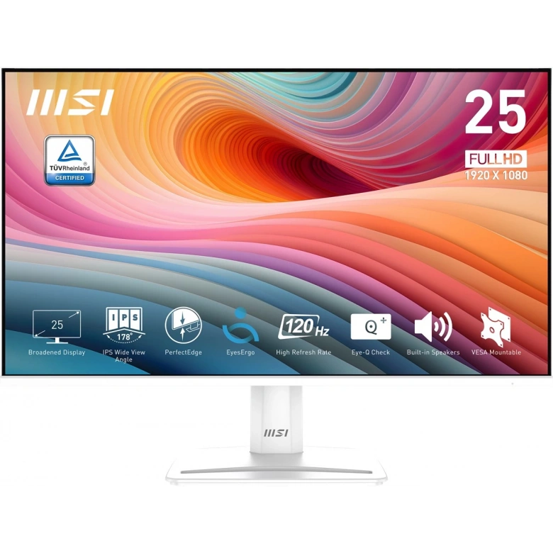 24.5 MSI PRO MP251W E2 IPS FHD 1MS 120HZ