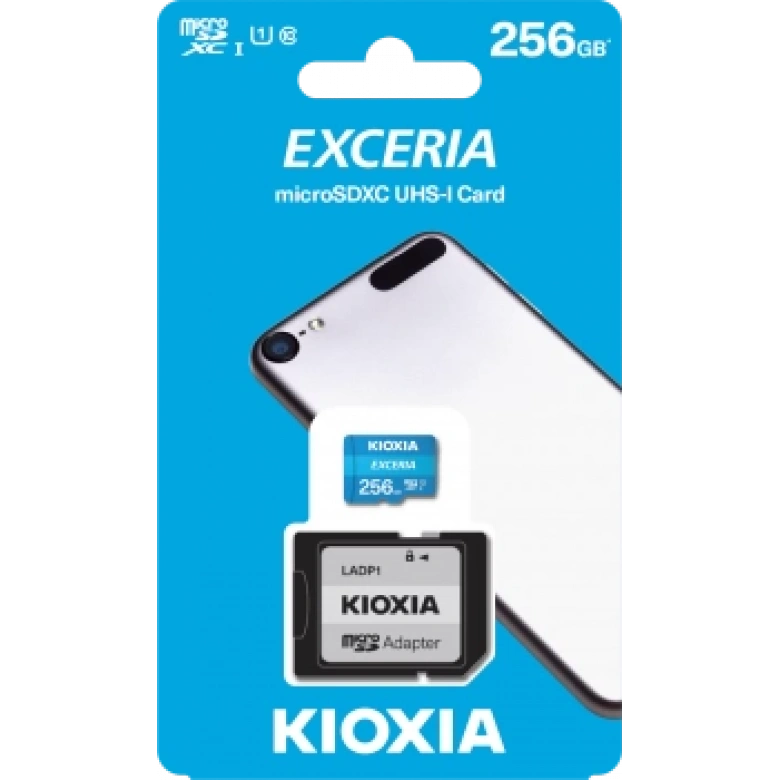 256GB MICRO SDHC C10 100MB/s KIOXIA LMEX1L256GG2