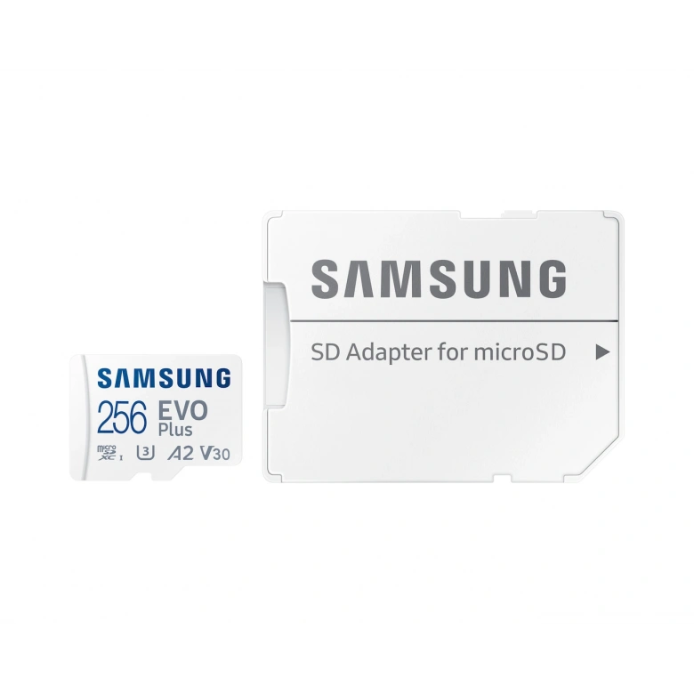 256GB SAMSUNG EVO PLUS MICROSDXC UHS-I U3 V30 A2 160MB/s MB-MC256SA/TR