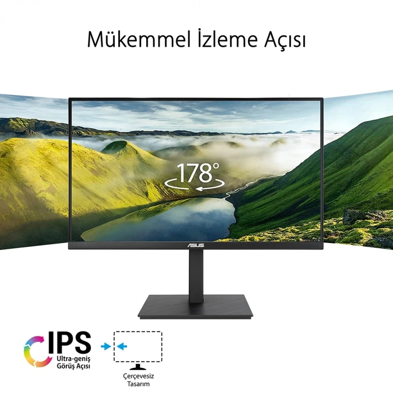 27 ASUS VA27AQSB QHD IPS 1MS 75HZ HDMI DP