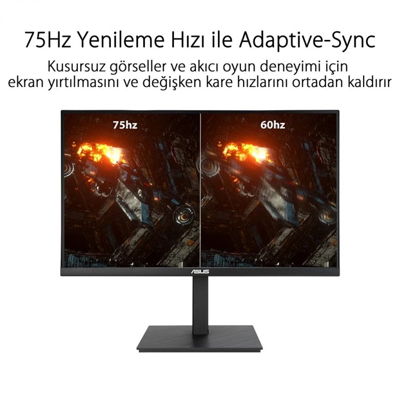 27 ASUS VA27AQSB QHD IPS 1MS 75HZ HDMI DP