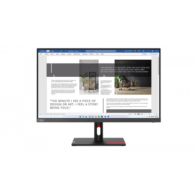 27 LENOVO S27i-30 63DFKAT4TK FHD 4MS 100HZ 2xHDMI 1xVGA+VESA