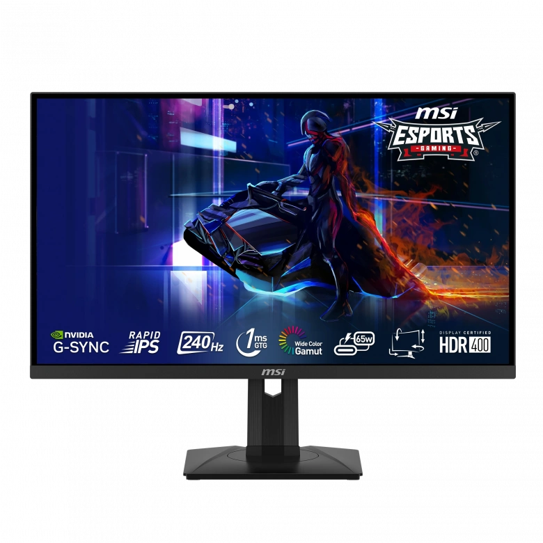 27 MSI G274QPX RAPID IPS WQHD 1MS 240HZ HDMI DP GAMİNG MONİTÖR