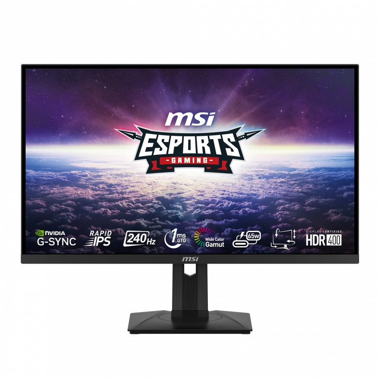 27 MSI G274QPX RAPID IPS WQHD 1MS 240HZ HDMI DP GAMİNG MONİTÖR