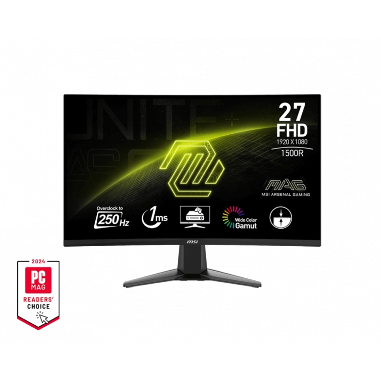27 MSI MAG 27C6X VA FHD 1500R 1MS 250HZ CURVED