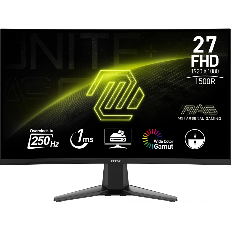 27 MSI MAG 27C6X VA FHD 1500R 1MS 250HZ CURVED