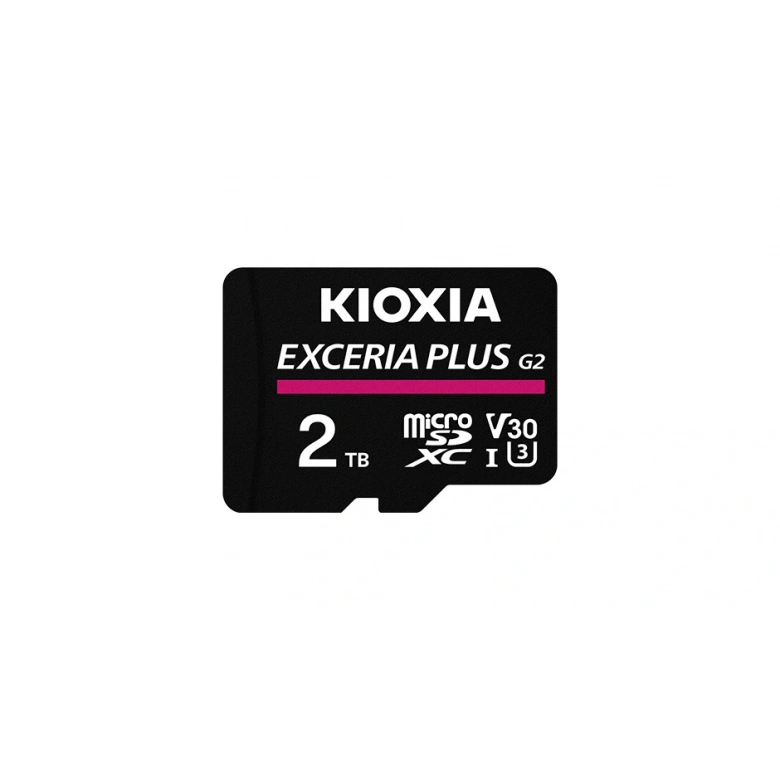 2TB EXCERIA PLUS G2 MICRO SDXC 4K 100MB/s KIOXIA LMPL2M002TG2