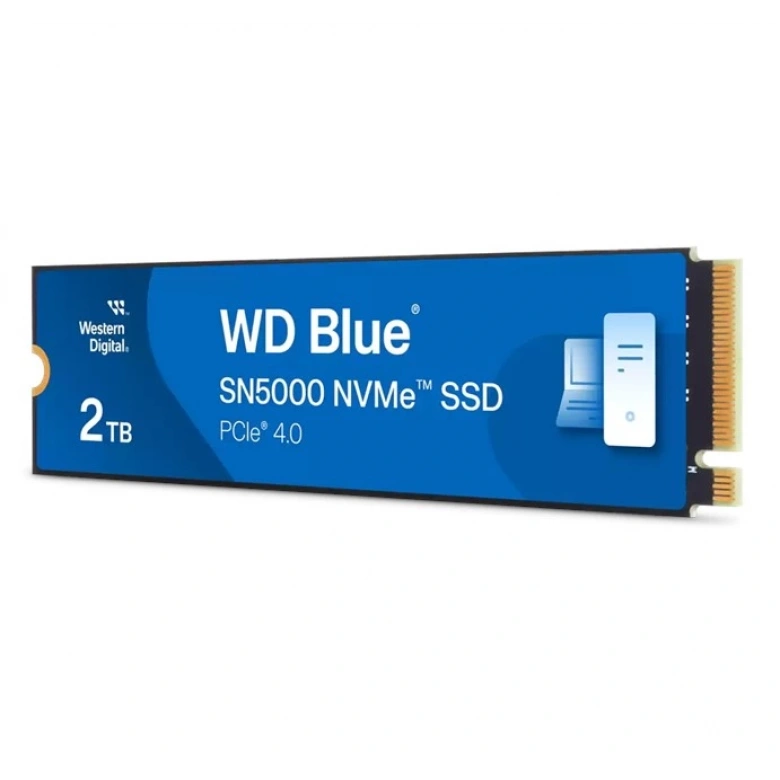 2TB WD BLUE M.2 NVMe SN5000 5150/4850MB/s WDS200T4B0E GEN4 SSD