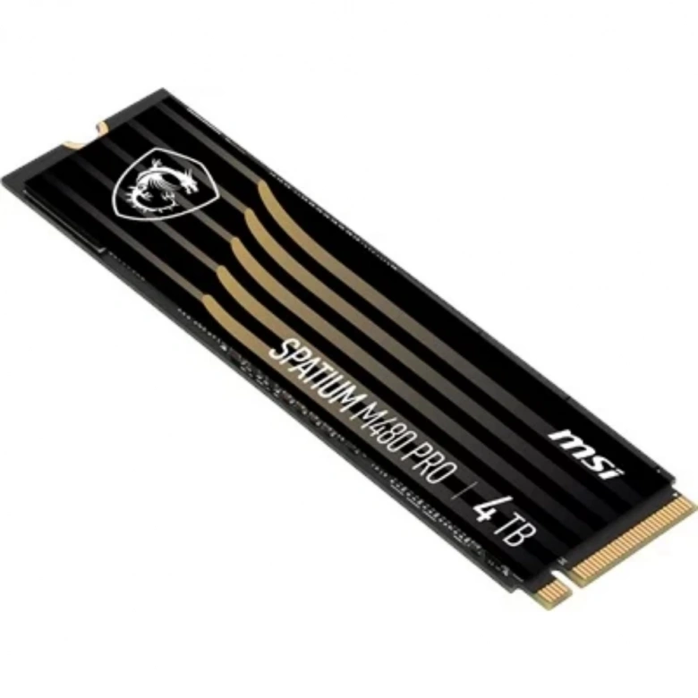 4TB MSI SPATIUM M480 PRO PCIE 4.0 NVME M.2 7400/7000MB/s