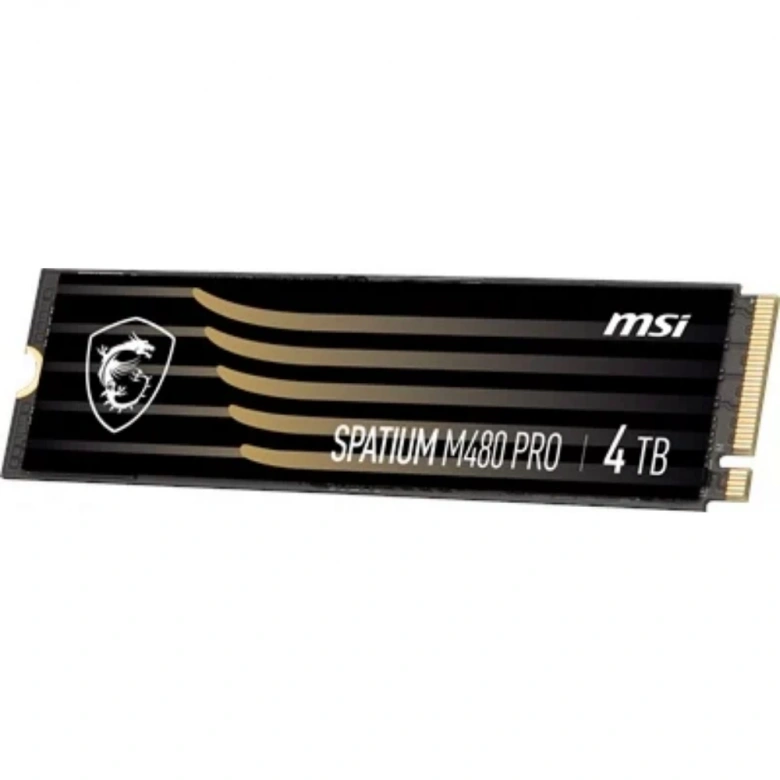 4TB MSI SPATIUM M480 PRO PCIE 4.0 NVME M.2 7400/7000MB/s