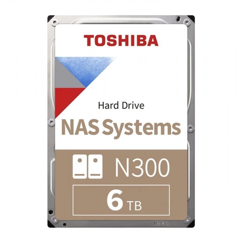 6TB TOSHIBA N300 7200RPM SATA3 512MB MN10ADA600S