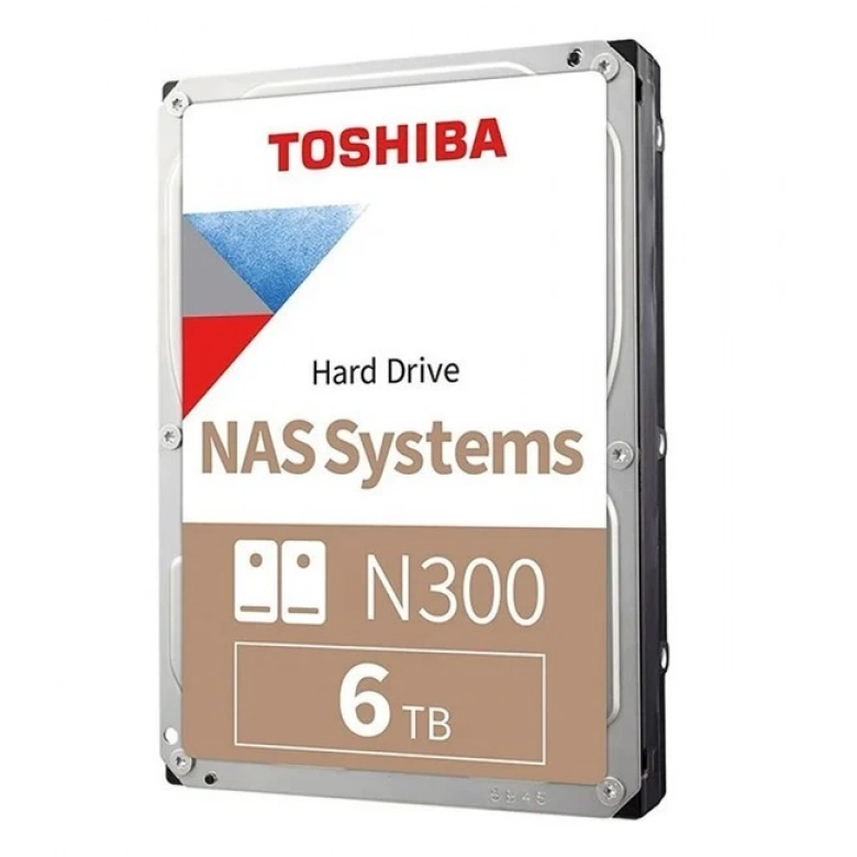 6TB TOSHIBA N300 7200RPM SATA3 512MB MN10ADA600S