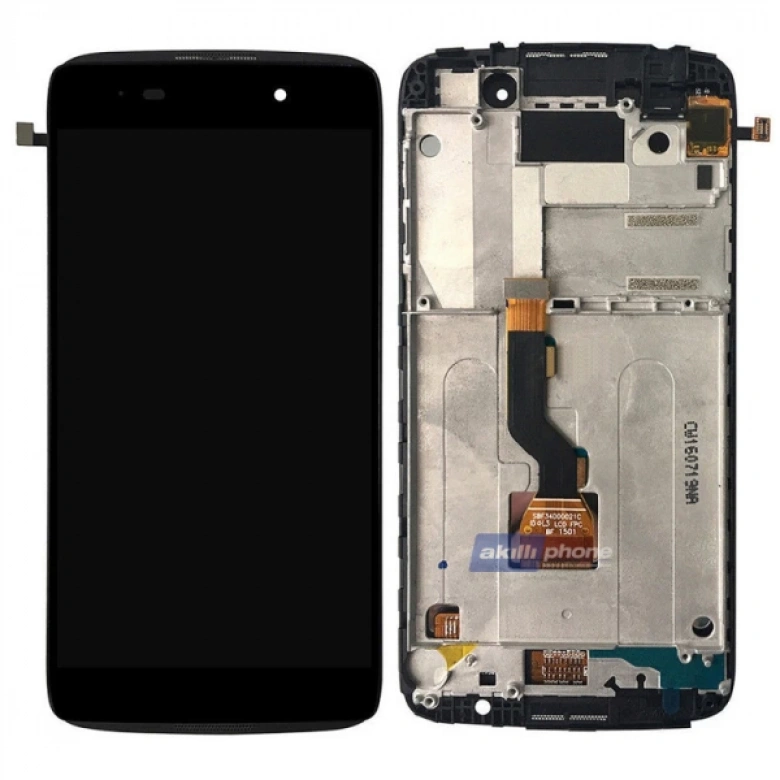 Alcatel İdol 3  4,7 Ot-6039 Lcd Ekran Dokunmatik Çıtalı