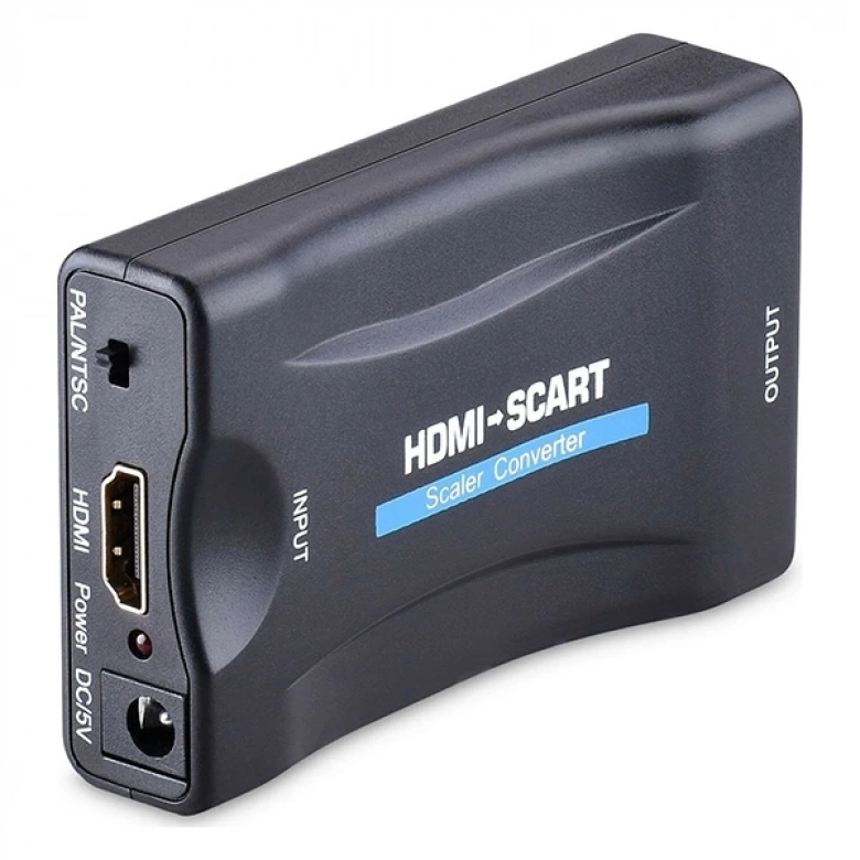 Ally 1080P Scart HDMI Dönüştürücü Ses Video Adaptörü-SİYAH