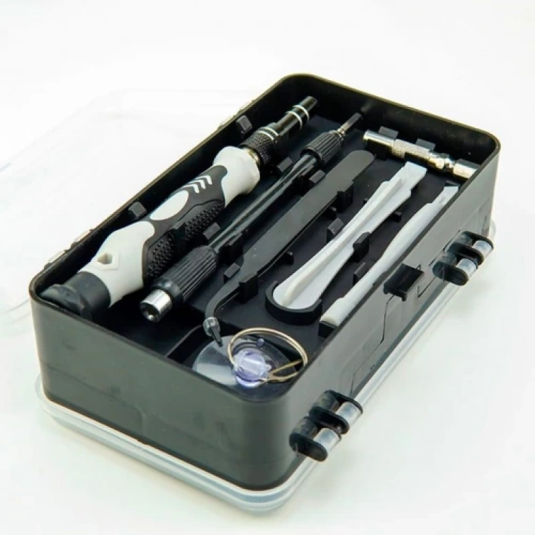 ALLY 117 Parça Profesyonel Cep Telefonu Tablet Laptop Tamir Seti Tornavida Seti