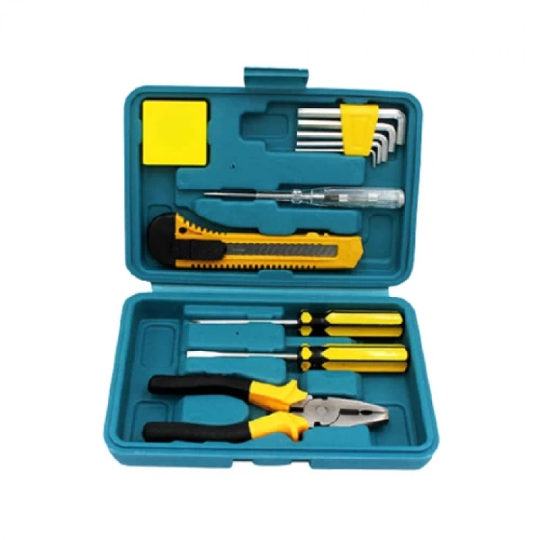 ALLY 12 Parça Çok Amaçlı Acil Durum Araç Ev Kutulu Tamir Seti 8012A